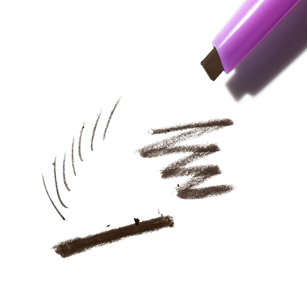 Kosas Brow Pop thin-stroke tip delivers precise, feathered brow lines.