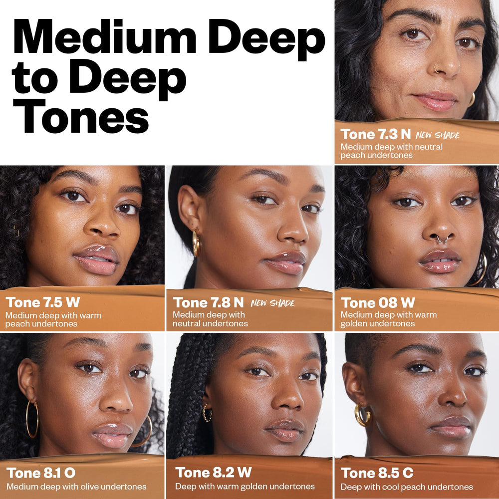 Kosas Revealer Concealer being blended with brush for seamless finish.