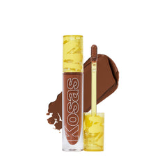 Kosas Revealer Concealer bottle shows medium coverage for a natural look.