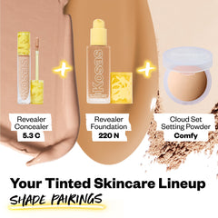 Kosas Revealer Concealer packaging highlights vegan, cruelty-free clean beauty.