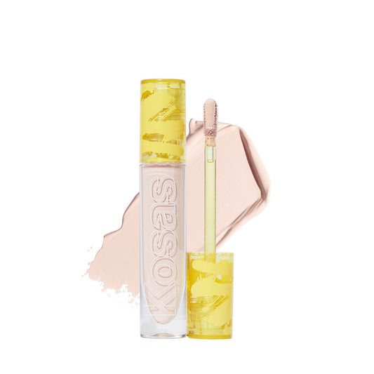 Kosas Revealer Concealer tube with applicator for smooth medium coverage under eyes
