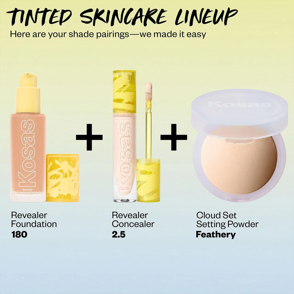 Kosas Revealer SPF25 reef safe protection keeps skin shielded outdoors.