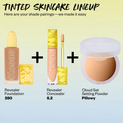 Kosas Revealer SPF 25 mineral sunscreen protection on skin