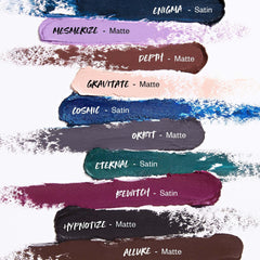 Smudger tip for softening edges to create a smoky effect.