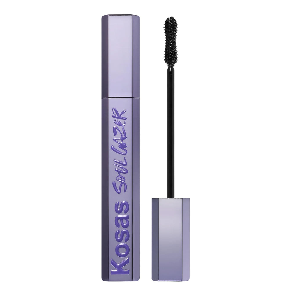Kosas Soulgazer mascara tube with clean vegan formula for daily wear.