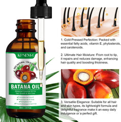 KPNEMA Batana Oil used in shower with shampoo for nourishment