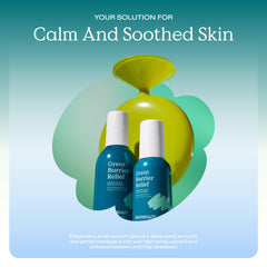 Calm, soothing KraveBeauty Great Barrier Relief Serum on the skin after use.