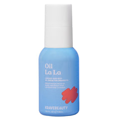 KraveBeauty Oil La La Serum bottle for daily use promoting balanced sebum
