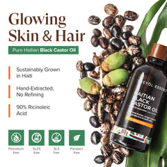 Fuller-looking hair and radiant shine after using the blend.