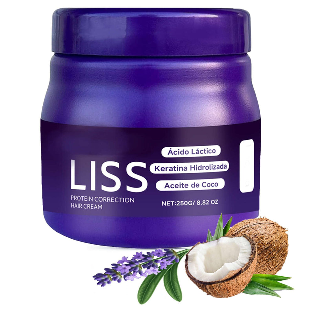 KUHSE Liss Alisado bottle and pump for easy, even application.