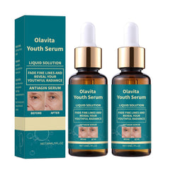 KUKSY Olavita serum bottle front view highlighting firming and hydration