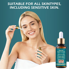 KUKSY Olavita dropper showing easy daily application for routine skincare