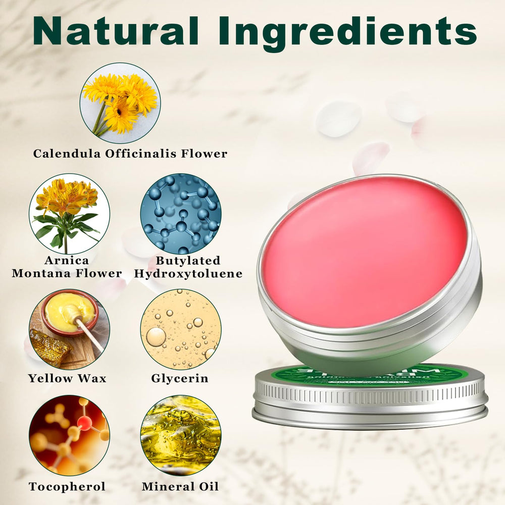 KUNAL Miracle Balm texture closeup emphasizes creamy, non-greasy hydration