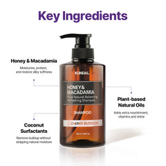 KUNDAL shampoo is sulfate-free for gentle cleansing.