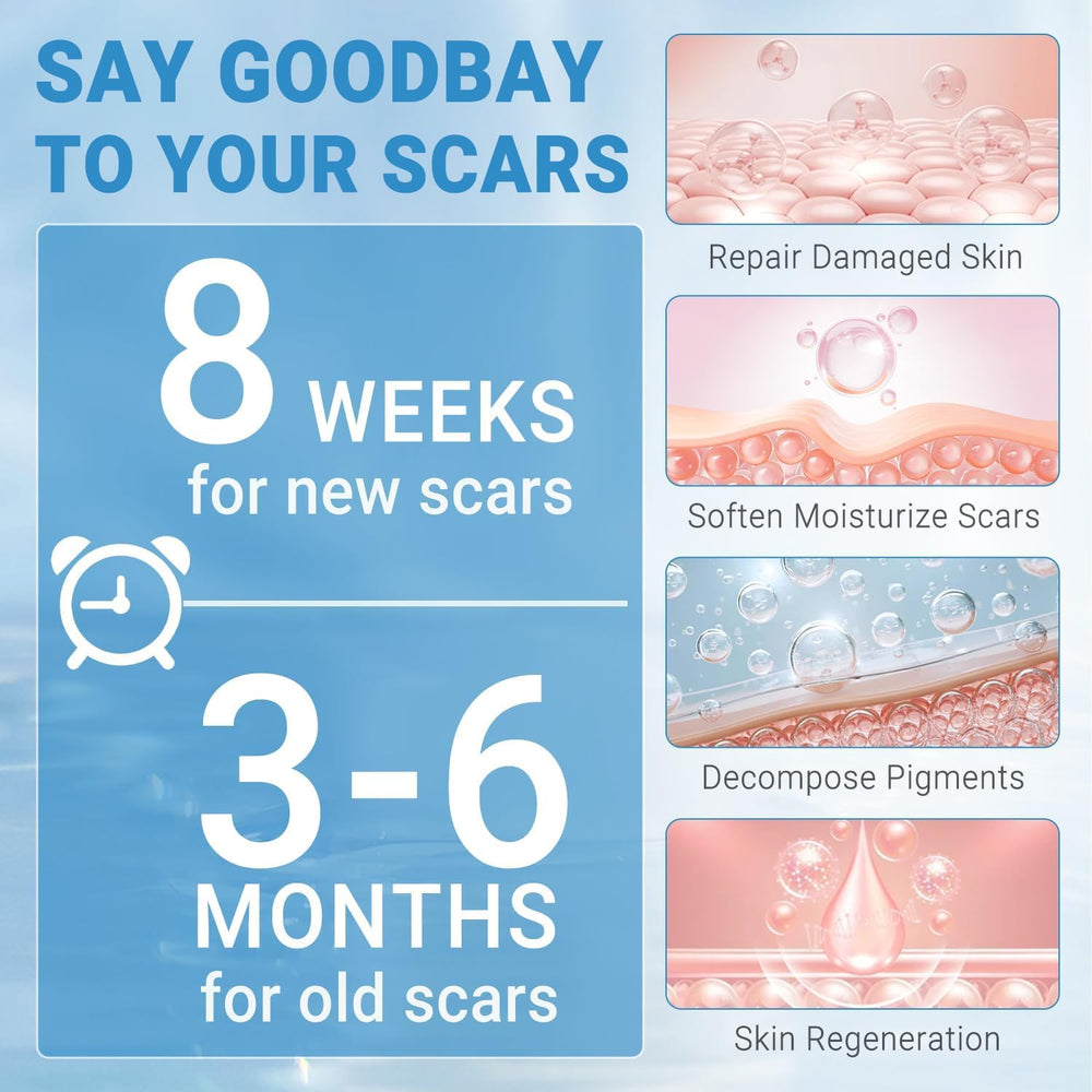 Kunyle scar gel on old scar showing improved texture
