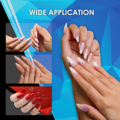 KUPA Soft Gel Tips come in twelve sizes for a precise fit.