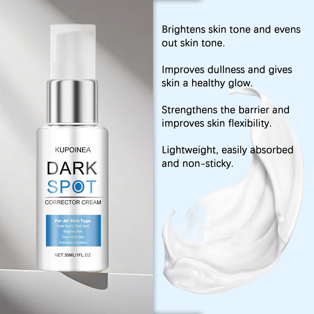 Close-up of KUPOINEA Retinol Cream texture highlighting creamy formula for daily use