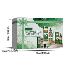 KUPOINEA rosemary hair thickening spray for light volume and shine.