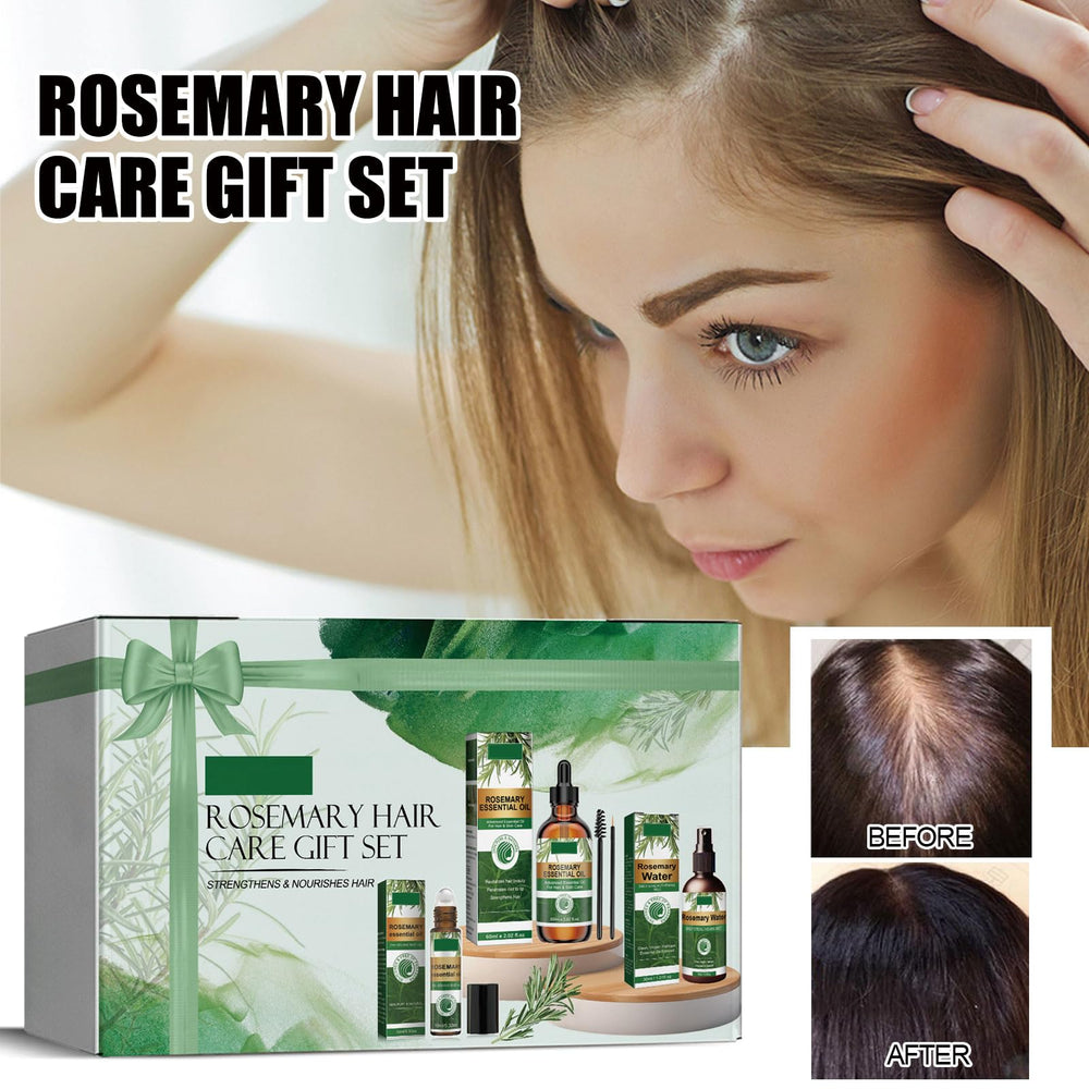 KUPOINEA rosemary hair care routine for stronger, shinier strands at home.