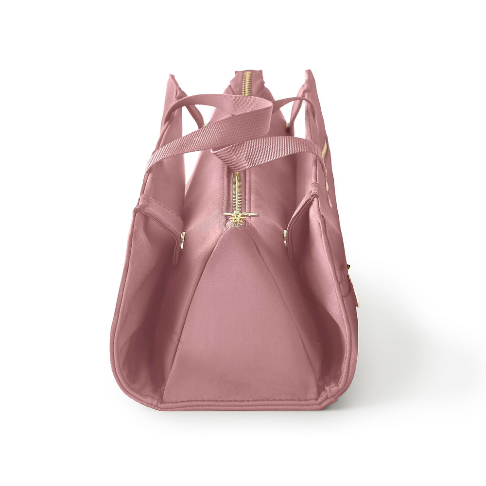 KUSSHI mauve color adds stylish organizer for beauty tools