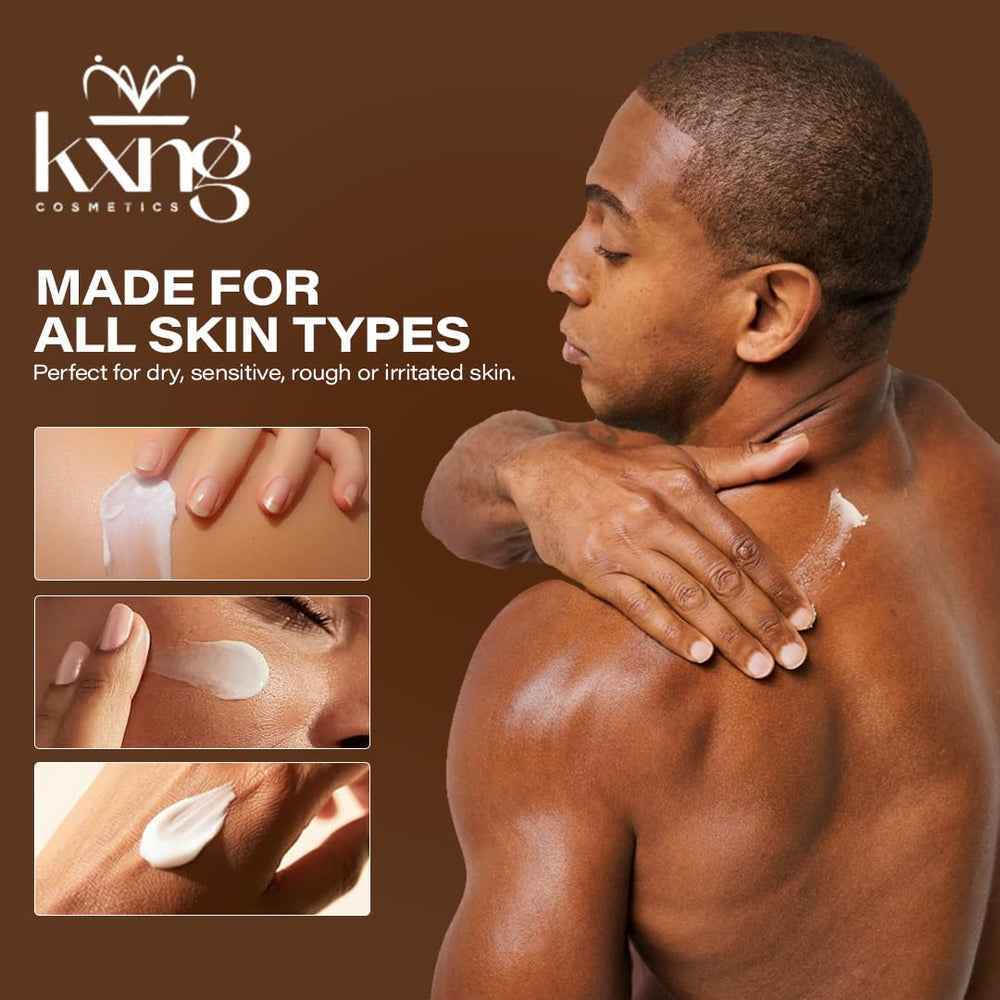 KXNG Cosmetics dry skin hydration boost for hands and feet.