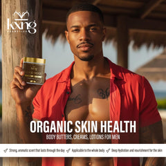 KXNG Cosmetics USA-made craftsmanship close-up on product label