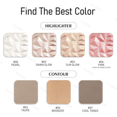 KYDA contour brush set enabling precise placement and shading