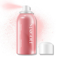 KYDA Liquid Blush Spray Natural Pink bottle delivering a soft, dewy flush