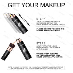 KYDA silky-smooth application helps foundation glide on evenly.