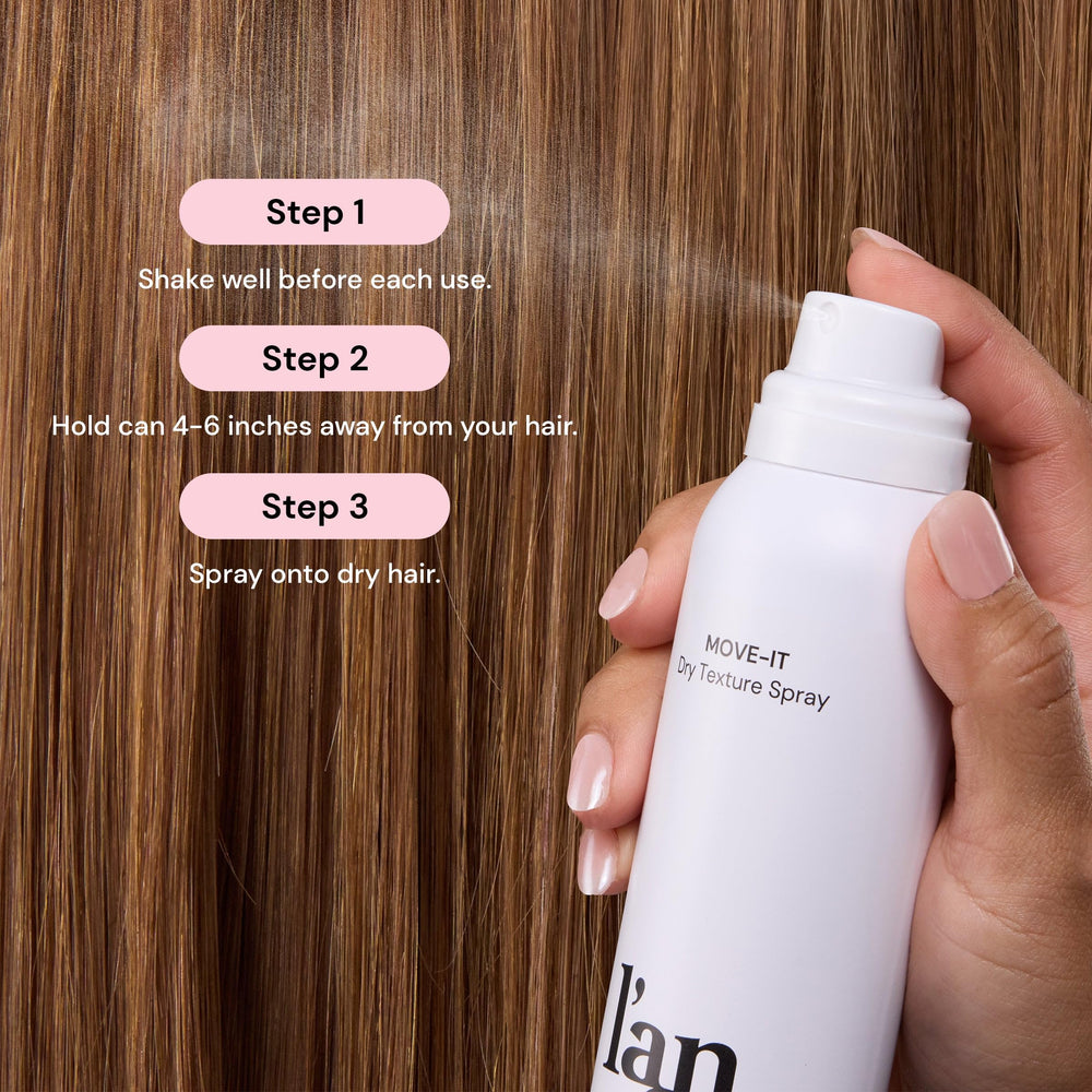 L'ANGE Move-It absorbing oil at the roots