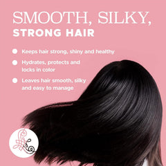L LUSETA packaging highlights color-safe formula for keratin duo.