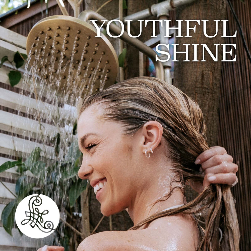 L LUSETA cruelty-free logo on keratin products.