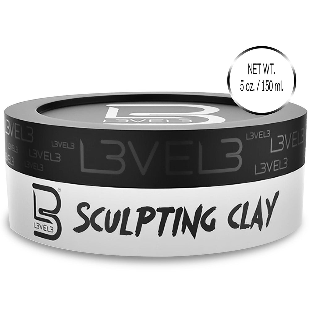 L3 men's grooming kit includes Level 3 clay for refined, confident look