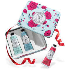 La Chatelaine hand cream travel tin with rich texture for on-the-go hydration