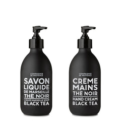 La Compagnie de Provence Black Tea liquid soap bottle pump for daily refreshing cleansing.