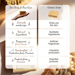 La Maison du Savon Plant-based mild pH suitable for daily family use.