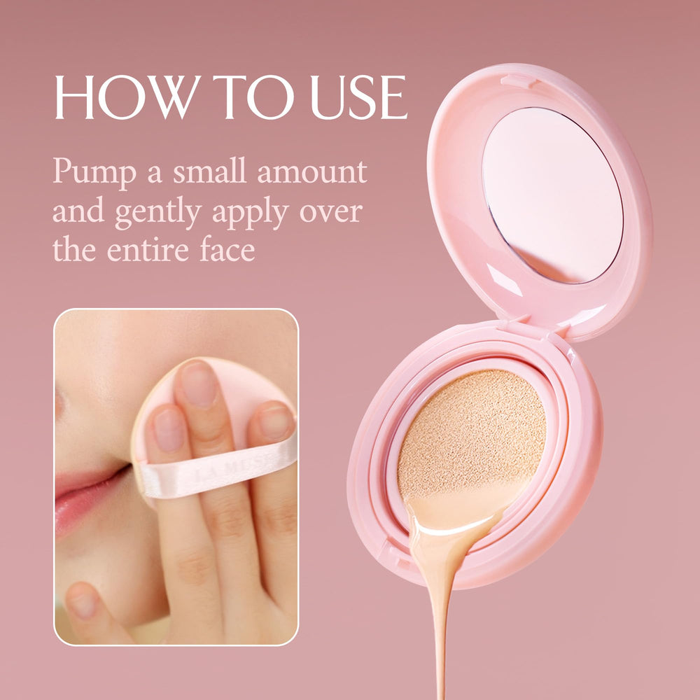 24-hour wear test proof for LA MUSE cushion.