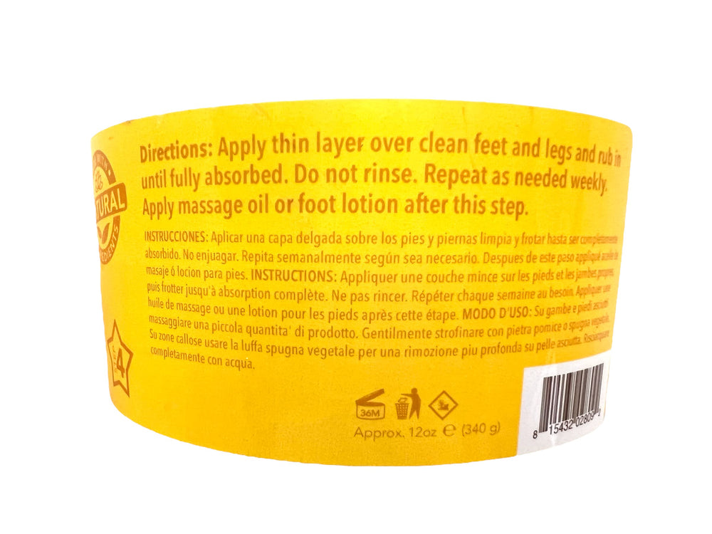 La Palm Spa Collagen Cream Mask used during a pampering foot care session.