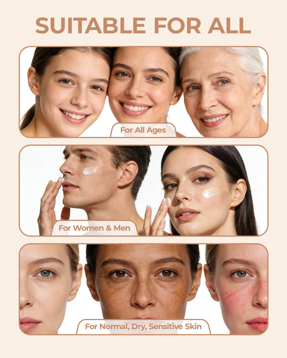 LA.PERSONAL Wrinkle Filler sleek tube with hygienic metal applicator for precise use.