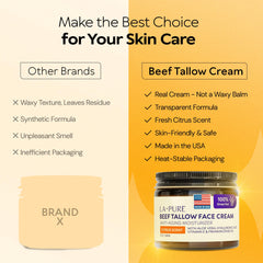 LA PURE Colloidal oatmeal and raw honey calm sensitive or reactive skin.