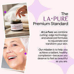 LA PURE USA handcrafted batch label signaling small-batch care.