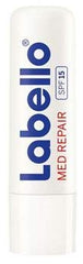 Labello Med Repair SPF 15 label highlighting sun protection during outdoor activities