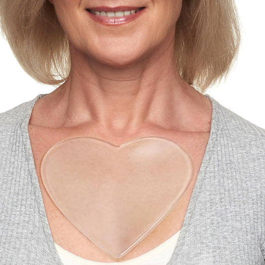 LABOLOW Chest Wrinkle Pads pack overview highlighting smoother skin and overnight care