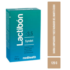 Lactibon Syndet Soap 120g in use for daily face and body cleansing