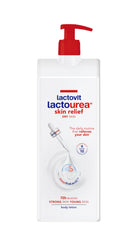 Lactovit Lactourea 1000ml bottle shown for daily dry skin care