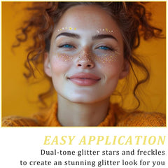 LADDYFOX DIY sparkle freckles pack for custom glam looks.