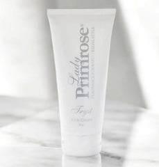 Lady Primrose Tryst body cream jar refill emphasizes sustainable luxury moisturization.