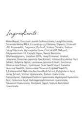 Laferme hypoallergenic testing badge emphasizes low irritation potential.