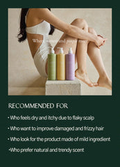 Laferme Laminaria Shampoo scalp hydration image conveys balanced sebum and comfort.