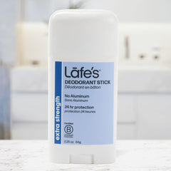 Lafe's packaging designed for recyclable or minimal waste.